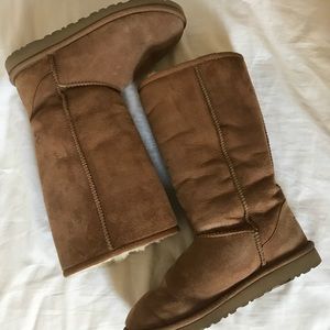 TALL CHESTNUT UGG BOOTS